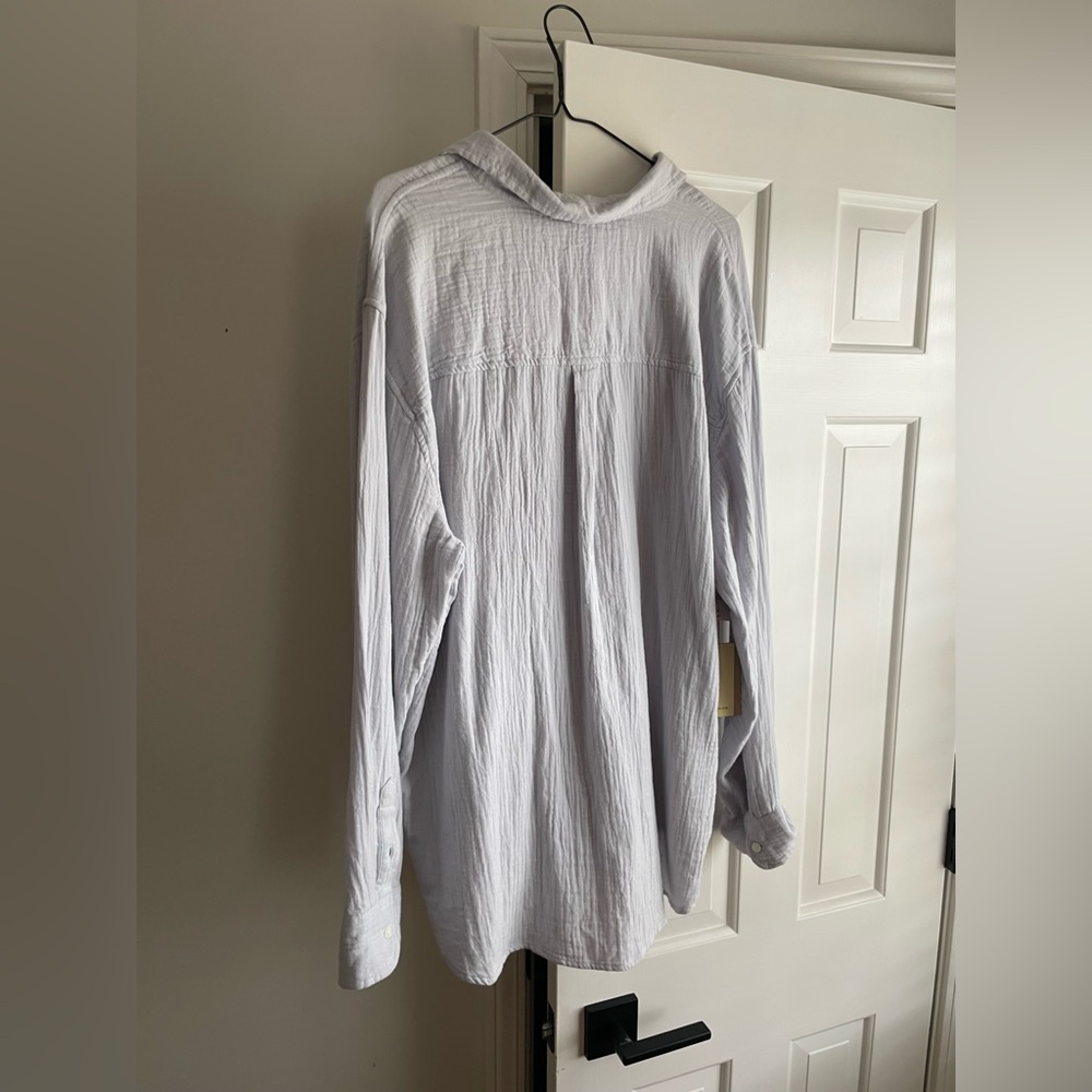Nwt! Wilfred Free Button Down Blouse - image 3
